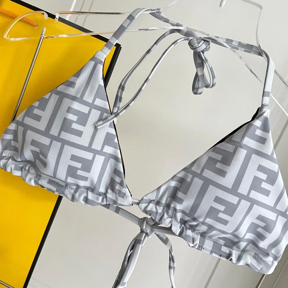 Fendi Reversible Ff Monogram Triangle Bikini Set - image 5
